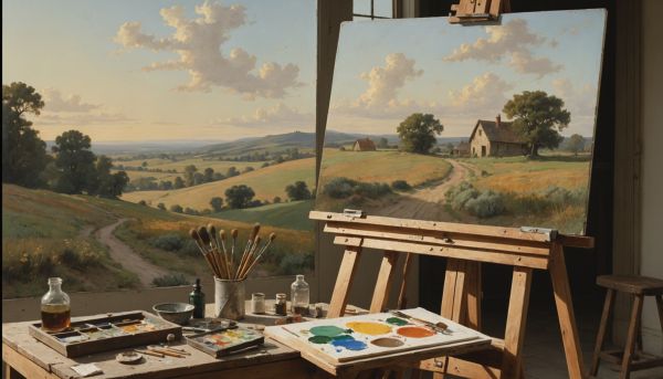 Comment débuter la peinture à l'huile sur toile ?
