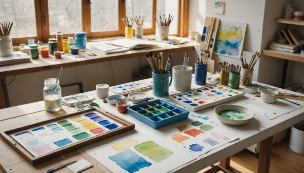 Quel matériel pour faire de l'aquarelle ?