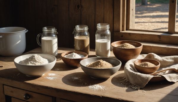 Quelle farine utiliser pour faire du pain maison ?
